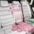 Custom Rugby Japan Back Car Seat Cover The Champion Brave Blossoms White Color - Wonder Print Shop
