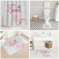 Custom Rugby Japan Bathroom Set The Champion Brave Blossoms White Color - Wonder Print Shop