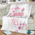 Custom Rugby Japan Blanket The Champion Brave Blossoms White Color - Wonder Print Shop