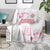 Custom Rugby Japan Blanket The Champion Brave Blossoms White Color - Wonder Print Shop
