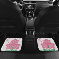 Custom Rugby Japan Car Mats The Champion Brave Blossoms White Color - Wonder Print Shop