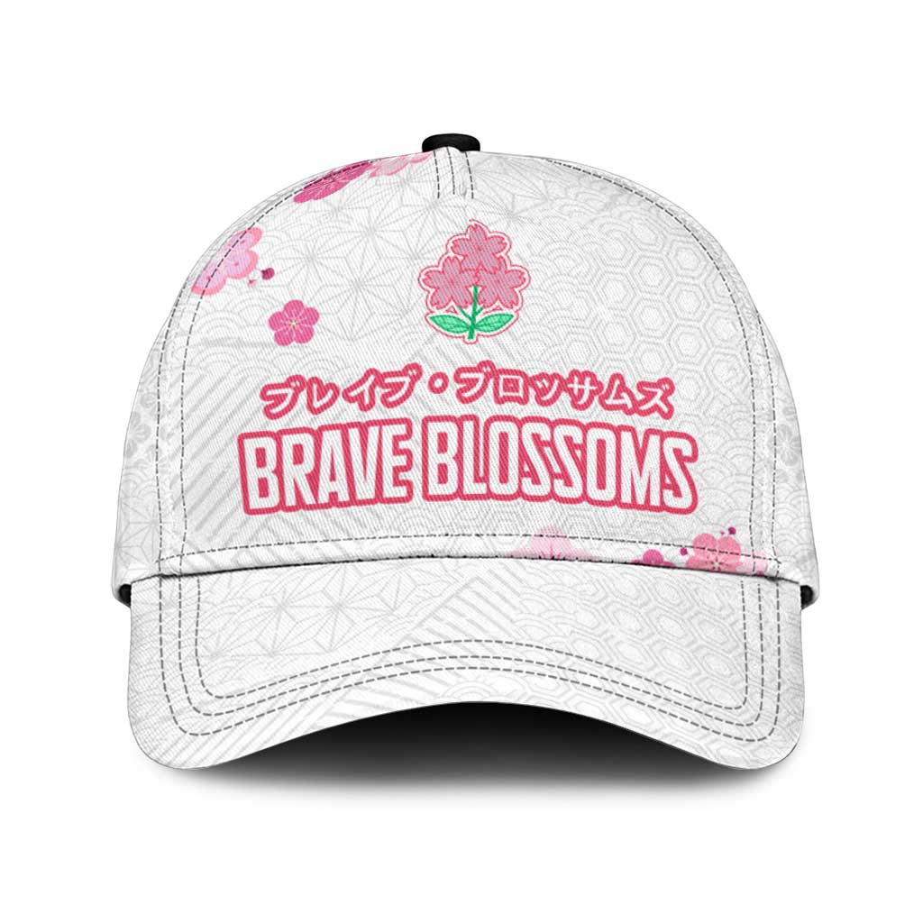 Rugby Japan Classic Cap The Champion Brave Blossoms White Color - Wonder Print Shop