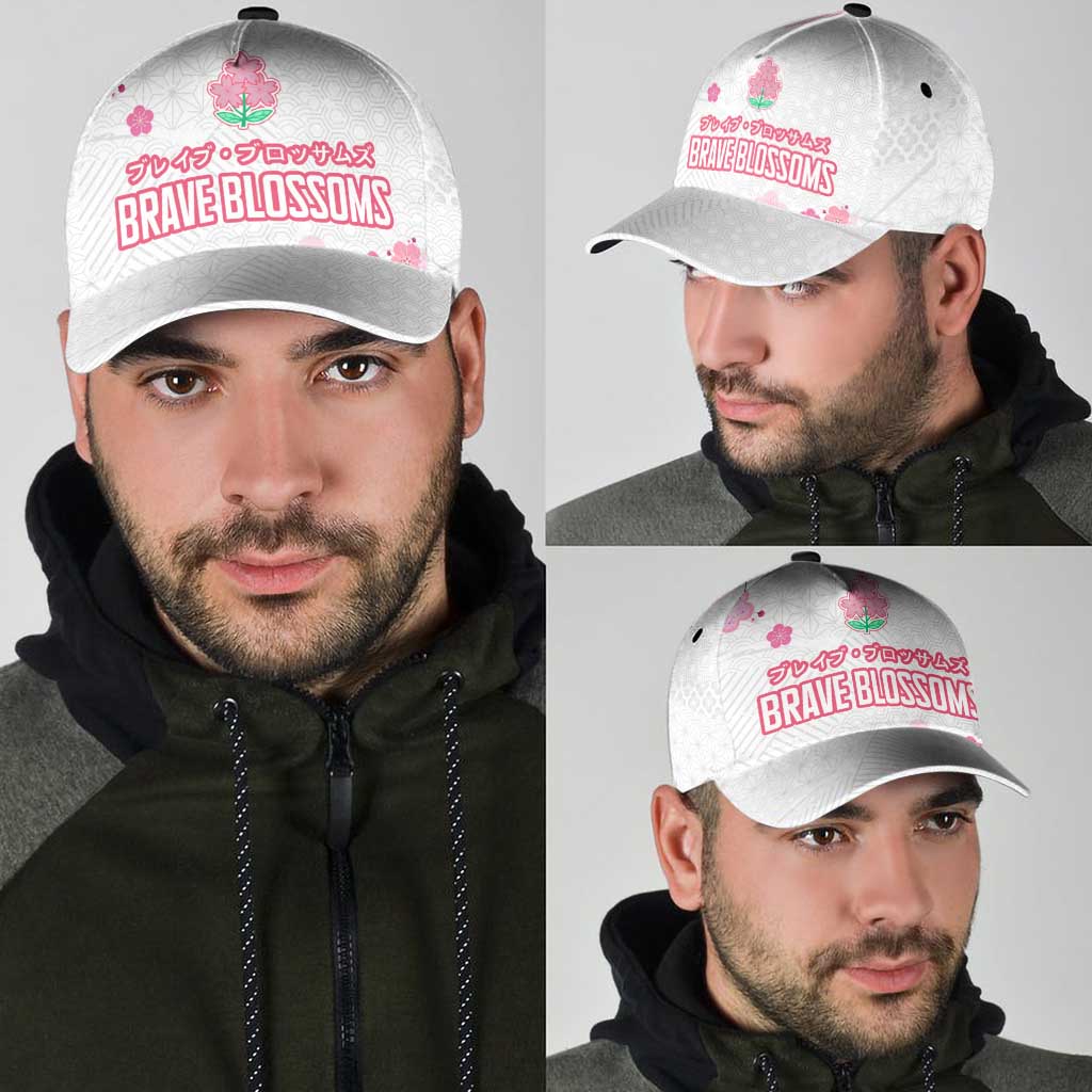 Rugby Japan Classic Cap The Champion Brave Blossoms White Color - Wonder Print Shop