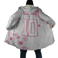 Custom Rugby Japan Cloak The Champion Brave Blossoms White Color - Wonder Print Shop