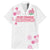 Custom Rugby Japan Family Matching Mermaid Dress and Hawaiian Shirt The Champion Brave Blossoms White Color - Wonder Print Shop