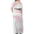 Custom Rugby Japan Family Matching Off Shoulder Maxi Dress and Hawaiian Shirt The Champion Brave Blossoms White Color - Wonder Print Shop