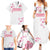 Custom Rugby Japan Family Matching Summer Maxi Dress and Hawaiian Shirt The Champion Brave Blossoms White Color - Wonder Print Shop