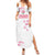 Custom Rugby Japan Family Matching Summer Maxi Dress and Hawaiian Shirt The Champion Brave Blossoms White Color - Wonder Print Shop