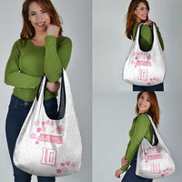 Custom Rugby Japan Grocery Bag The Champion Brave Blossoms White Color - Wonder Print Shop