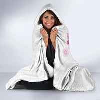Custom Rugby Japan Hooded Blanket The Champion Brave Blossoms White Color - Wonder Print Shop