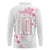 Custom Rugby Japan Long Sleeve Polo Shirt The Champion Brave Blossoms White Color - Wonder Print Shop