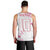 Custom Rugby Japan Men Tank Top The Champion Brave Blossoms White Color - Wonder Print Shop