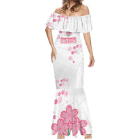 Custom Rugby Japan Mermaid Dress The Champion Brave Blossoms White Color - Wonder Print Shop