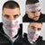 Custom Rugby Japan Neck Gaiter The Champion Brave Blossoms White Color - Wonder Print Shop