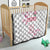Custom Rugby Japan Quilt The Champion Brave Blossoms White Color - Wonder Print Shop