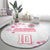 Custom Rugby Japan Round Carpet The Champion Brave Blossoms White Color - Wonder Print Shop