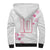 Custom Rugby Japan Sherpa Hoodie The Champion Brave Blossoms White Color - Wonder Print Shop