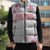 Custom Rugby Japan Sleeveless Puffer Jacket The Champion Brave Blossoms White Color - Wonder Print Shop