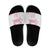 Custom Rugby Japan Slide Sandals The Champion Brave Blossoms White Color - Wonder Print Shop