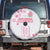 Custom Rugby Japan Spare Tire Cover The Champion Brave Blossoms White Color - Wonder Print Shop
