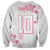 Custom Rugby Japan Sweatshirt The Champion Brave Blossoms White Color - Wonder Print Shop