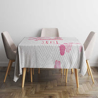 Custom Rugby Japan Tablecloth The Champion Brave Blossoms White Color - Wonder Print Shop