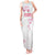 Custom Rugby Japan Tank Maxi Dress The Champion Brave Blossoms White Color - Wonder Print Shop
