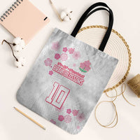 Custom Rugby Japan Tote Bag The Champion Brave Blossoms White Color - Wonder Print Shop