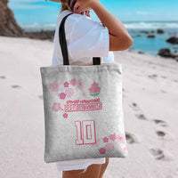 Custom Rugby Japan Tote Bag The Champion Brave Blossoms White Color - Wonder Print Shop