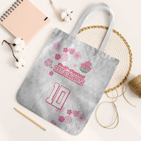 Custom Rugby Japan Tote Bag The Champion Brave Blossoms White Color - Wonder Print Shop