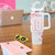 Custom Rugby Japan Tumbler With Handle The Champion Brave Blossoms White Color - Wonder Print Shop