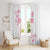 Custom Rugby Japan Window Curtain The Champion Brave Blossoms White Color - Wonder Print Shop