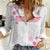 Custom Rugby Japan Women Casual Shirt The Champion Brave Blossoms White Color - Wonder Print Shop