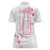 Custom Rugby Japan Women Polo Shirt The Champion Brave Blossoms White Color - Wonder Print Shop