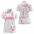 Custom Rugby Japan Women Polo Shirt The Champion Brave Blossoms White Color - Wonder Print Shop