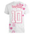 Custom Rugby Japan Women V-Neck T-Shirt The Champion Brave Blossoms White Color - Wonder Print Shop