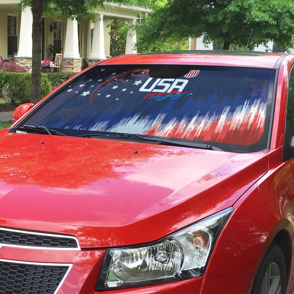 Rugby USA Auto Sun Shade American Icon - Wonder Print Shop