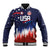 Custom Rugby USA Baseball Jacket American Icon - Wonder Print Shop