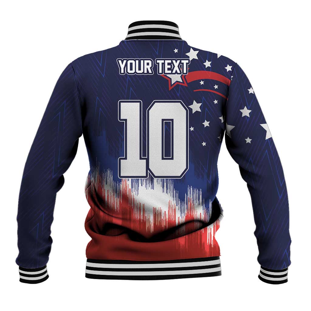 Custom Rugby USA Baseball Jacket American Icon - Wonder Print Shop