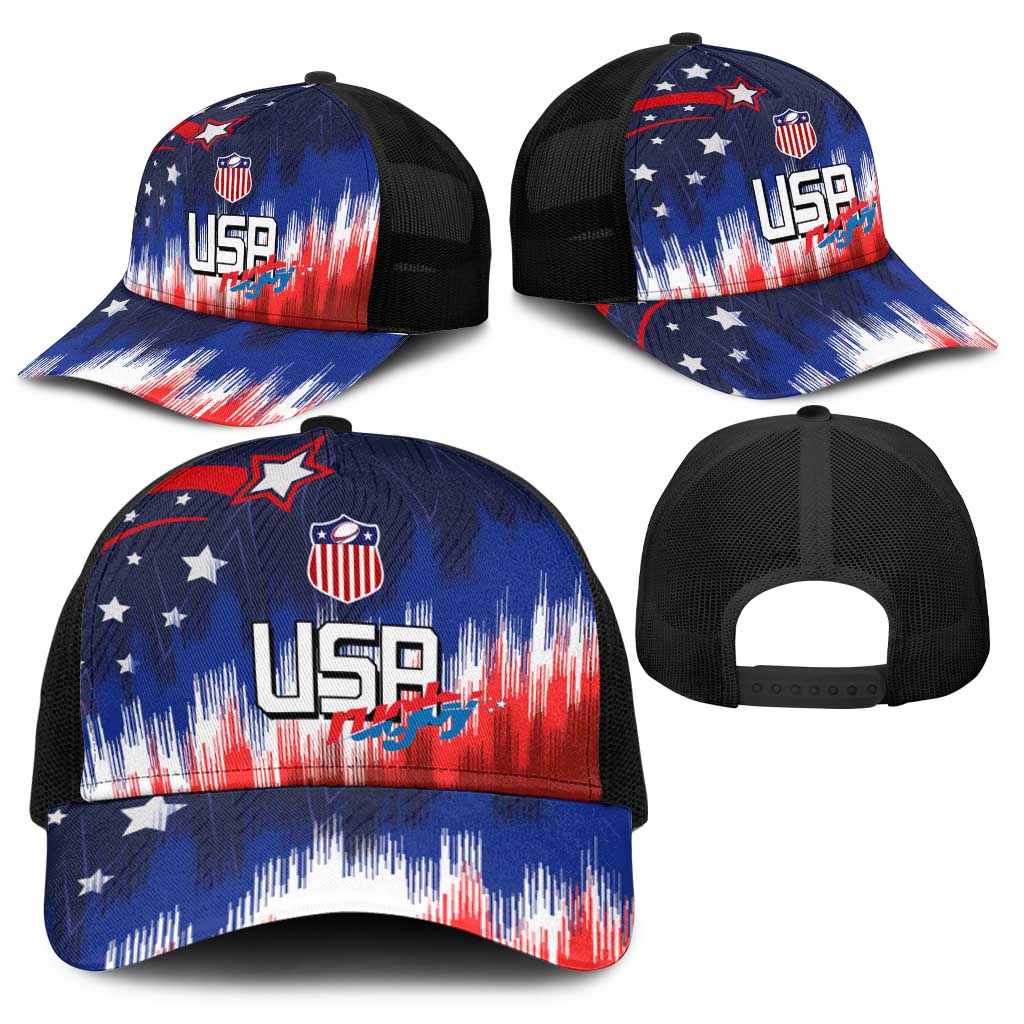 Rugby USA Baseball Net Cap American Icon - Wonder Print Shop