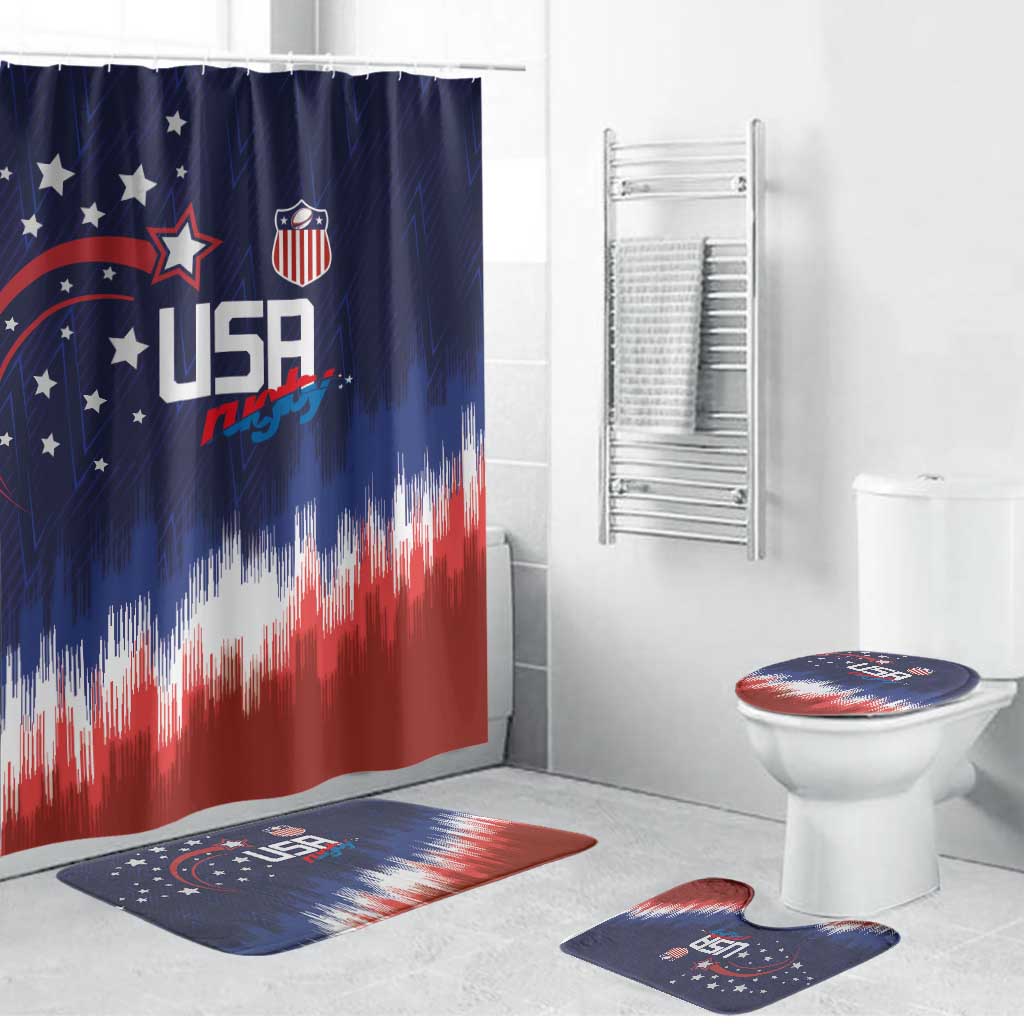 Rugby USA Bathroom Set American Icon - Wonder Print Shop