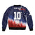 Custom Rugby USA Bomber Jacket American Icon - Wonder Print Shop