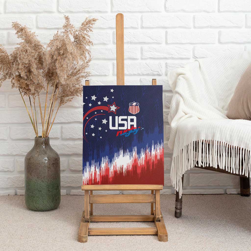 Rugby USA Canvas Wall Art American Icon - Wonder Print Shop