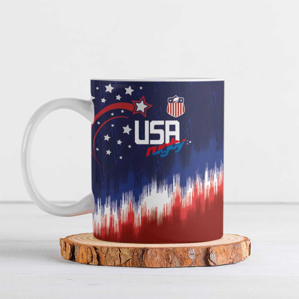 Custom Rugby USA Ceramic Mug American Icon - Wonder Print Shop