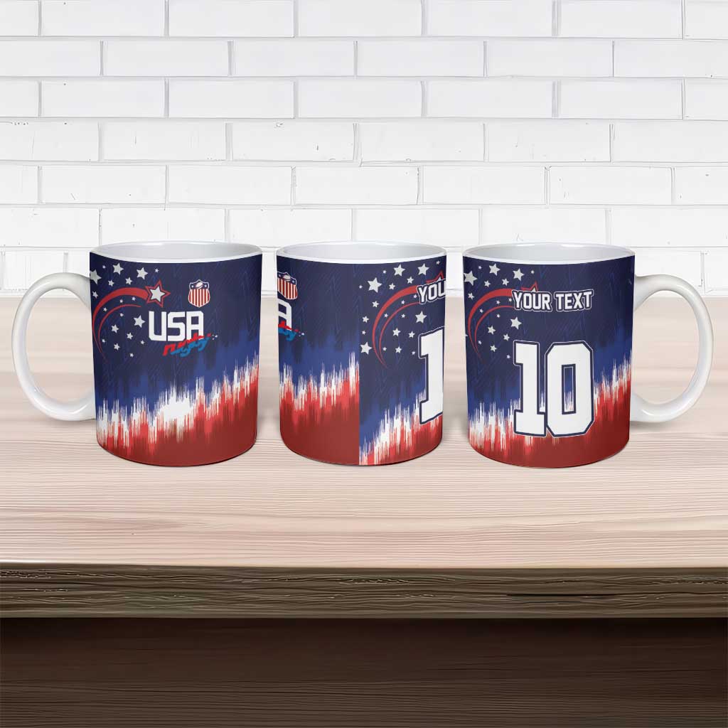 Custom Rugby USA Ceramic Mug American Icon - Wonder Print Shop