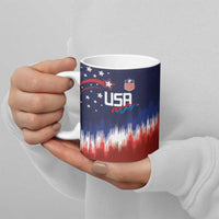 Custom Rugby USA Ceramic Mug American Icon - Wonder Print Shop