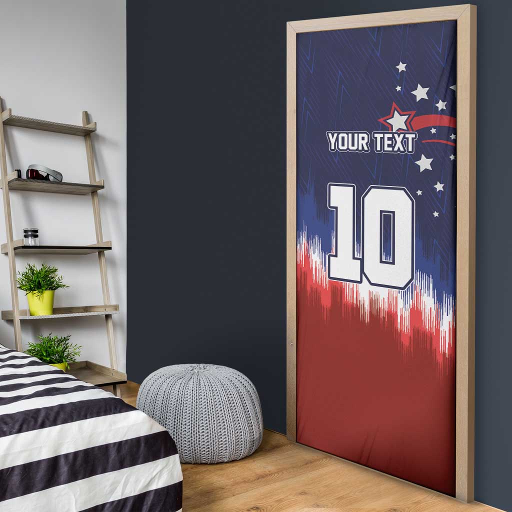 Custom Rugby USA Door Cover American Icon - Wonder Print Shop