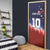 Custom Rugby USA Door Cover American Icon - Wonder Print Shop