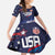 Custom Rugby USA Family Matching Puletasi and Hawaiian Shirt American Icon - Wonder Print Shop