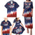 Custom Rugby USA Family Matching Puletasi and Hawaiian Shirt American Icon - Wonder Print Shop